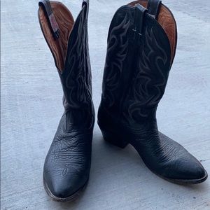 Nocona Black Cowboy Boots - 10.5